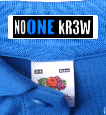 Iron On Clothing Labels Free Shipping