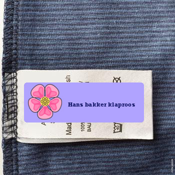 48 Super sticky Clothing Labels | Stick On Clothing Labels