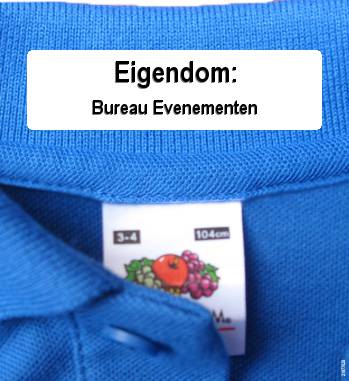 Labels To Iron On Clothes