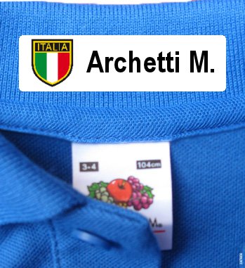 Iron On Clothing Labels Personalized