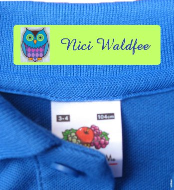 Printed Name Tags