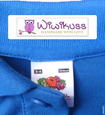 Children's Clothing Labels