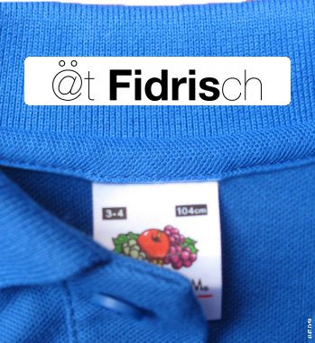 Iron On Clothing Labels