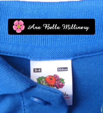 Cloth Name Tags For Clothing