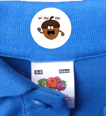 Iron On Clothing Labels