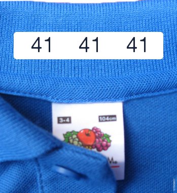 Clothing Labels For Kids