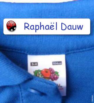 Children's Clothing Labels