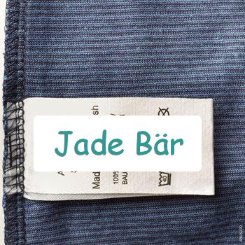 Stick-On Clothing Labels